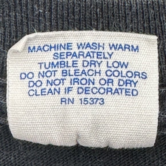 Vintage Batman 1988 Bat Signal Single Stitch Tee Unisex XL Black Royal First Cla - Picture 6 of 8